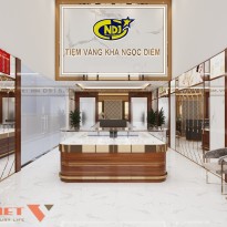 Thiết kế tiệm vàng Kha Ngọc Diễm tại Hà Nội